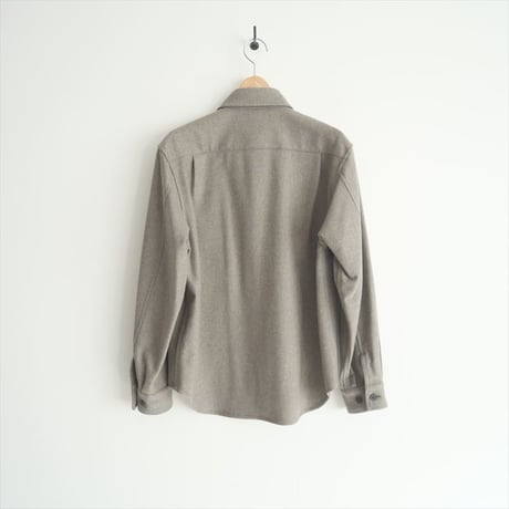 2023AW / LOEFF / サキソニー CPO シャツ / 88112990055 / 2501-0117