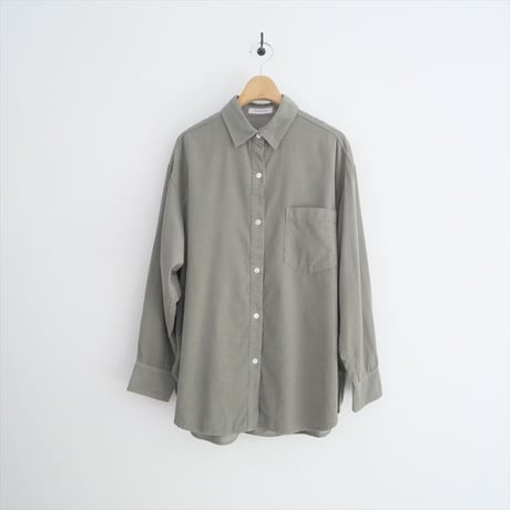 2024AW / 23区 / コットン コーデュロイ ブラウス / BLWOCW0419 / 2502-0785