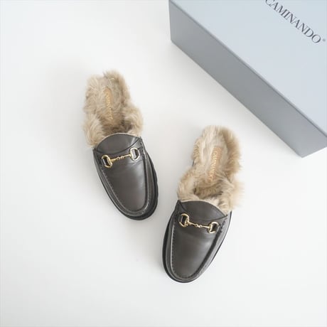 2024AW今季・人気完売サイズ / MUSE de Deuxieme Classe購入品 / CAMINANDO / FUR BIT LOAFER　ローファースリッポン / 2412-0031