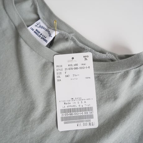 未使用 / L'Appartement購入品 / LA APPAREL / Big T-sh / 21070560101210 / 2310-0840