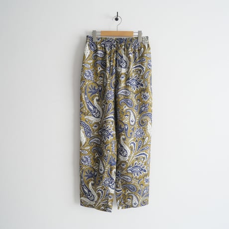 2023SS / 未使用 / L'Appartement購入品 / BANANATIME / EASY PANT (JUMBO PAISLEY) /  2403-1028