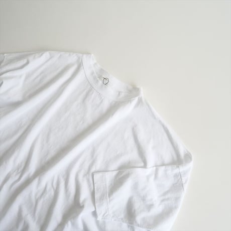 2023 / 未使用 / 45R / 度詰天竺のビッグスリットTシャツ / 70870013 / 2310-0658