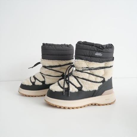 2023AW / 未使用 / AP STUDIO購入品 / SUICOKE / fake fur lace up boots / 23093587001530 / 2501-0608