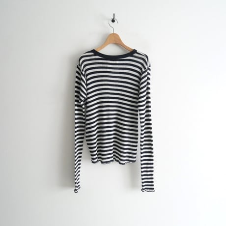 2023 / MUSE de Deuxieme Classe購入品 / CAROUSELAMBRA / ORGANIC COTTON ボーダー / 23070521016030 / 2402-0551
