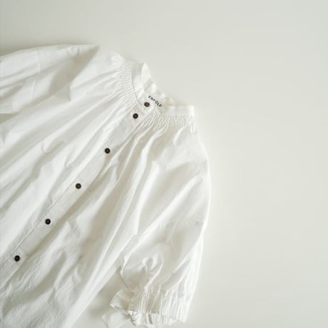 人気完売品 / ENFOLD / GATHER-SLEEVE BLOUSE / 300GS230-2360 / 2508-0646