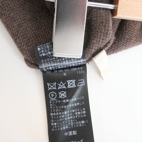 2024AW / Plage / CASH TOUCH flare プルオーバー / 24080922728040 / 2411-2152