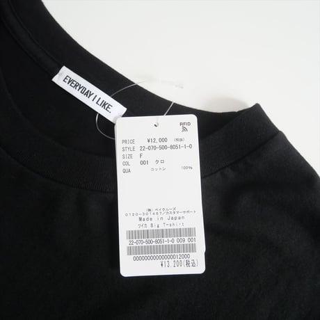 2022 / 未使用 / DEUXIEME CLASSE / 追加 Big Tシャツ / 22070500805110 / 2308-0282