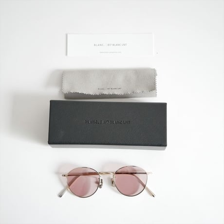 継続販売品 BLLANC.. BM007LI - GOLD 2 (offwhite) / M.BRN サングラス 2606-0358
