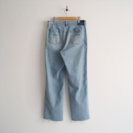 2024SS今季新作 / スタイリスト加藤かすみさんコラボ / YANUK / ECO DENIM　ローライズ ストレート / 57133506 / 2403-1073