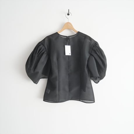 未使用 / cygne / バックパフスリーブシースルートップス Nadine / CY2422-01-084 / 2501-0643