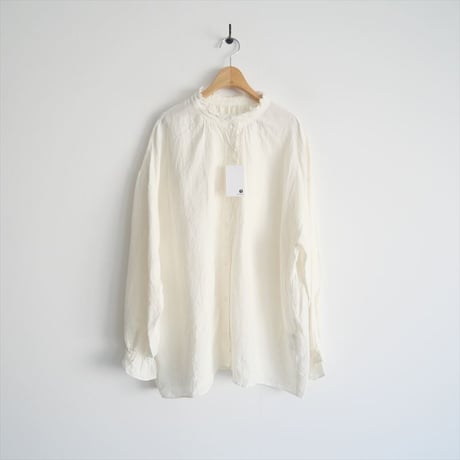 2022SS / journal standard luxe / Lダンガリー フリルパフブラウス / 22050440038020 / 2410-2064