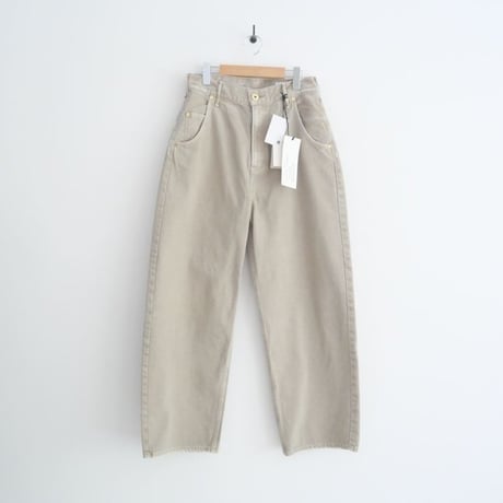 2025AW今季新作・人気完売品 / 未使用 / conte別注 / upper hights / ベージュ デニムパンツ / 85145000003 / 2509-1103