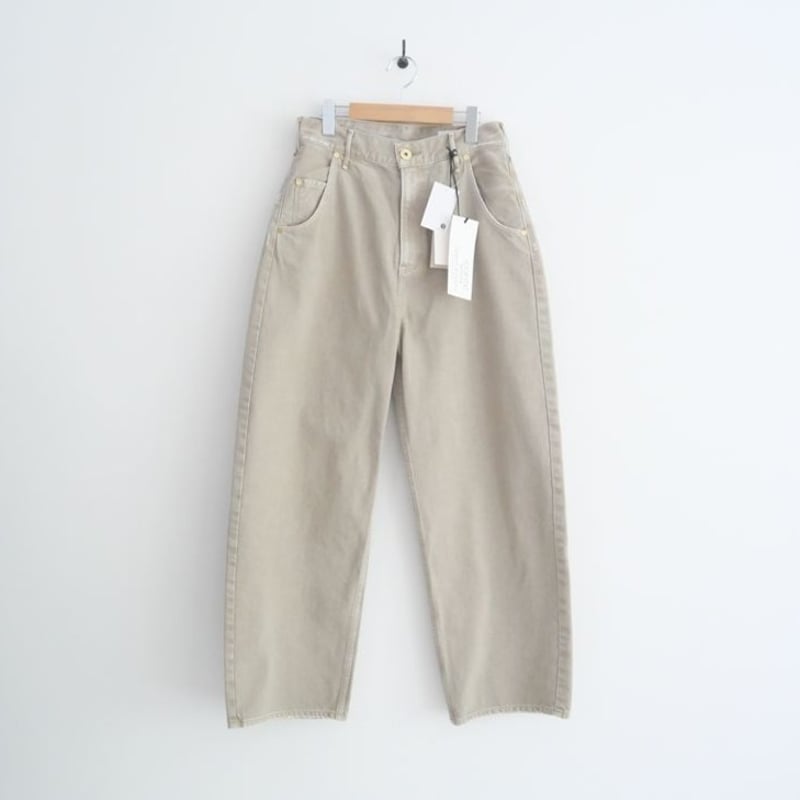 upper heights conte デニムパンツベージュ25 upper heights conte デニムパンツベージュ25 別注】＜upper