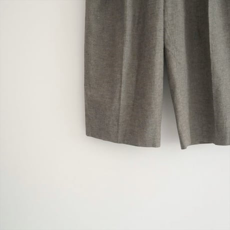 2024 / 未使用 / SACRA / LINEN COTTON CHAMBRAY PANTS / 124106112 / 2508-0705