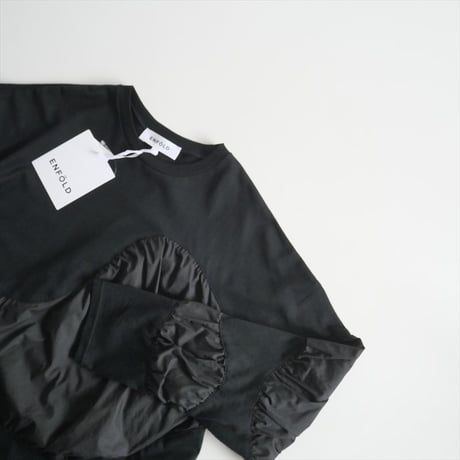 2025AW今季 / 未使用 / ENFOLD / PUFF-VOLUME LONG-SLEEVE-T-SHIRT / 300IA480-1941 / 2510-0745