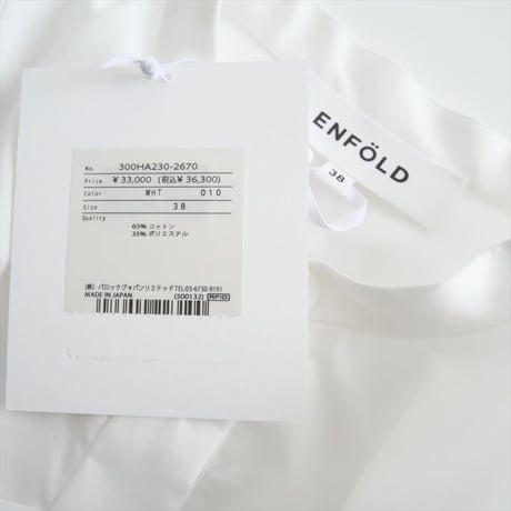 2024・人気完売品 / 未使用 / ENFOLD / FLOWER SHIRT / 300HA230-2670 / 2411-0344