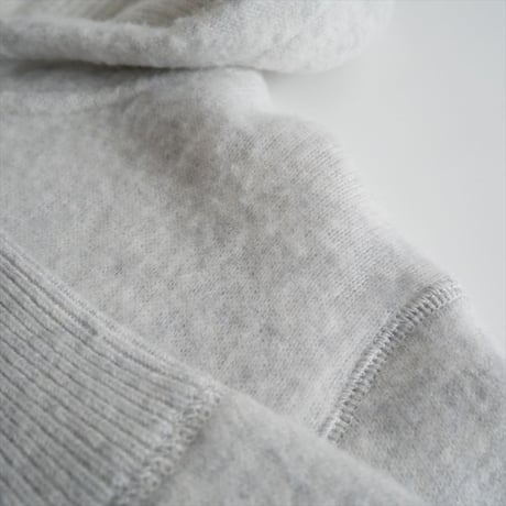 2024SS / 未使用 / GALERIE VIE / ウールブラッシュ ジップアップパーカ / 23024102701 / 2502-0704