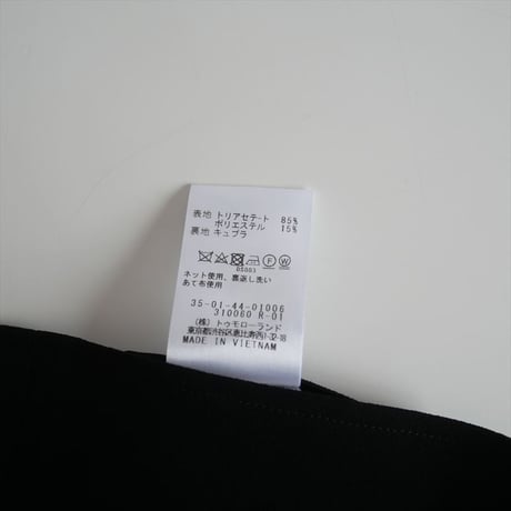 2024 / BACCA / TOMORROWLAND / ジョーゼットサテン キャミソールビスチェ / 35014401006 / 2411-1017