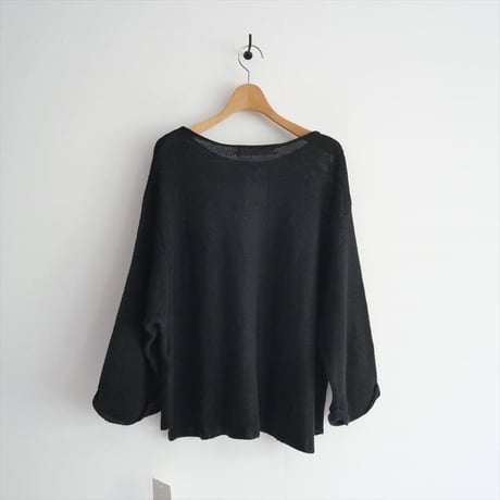 2022SS / 未使用 / L'Appartement / Linen Boat neck Knit / 22080560104510 / 2505-1182