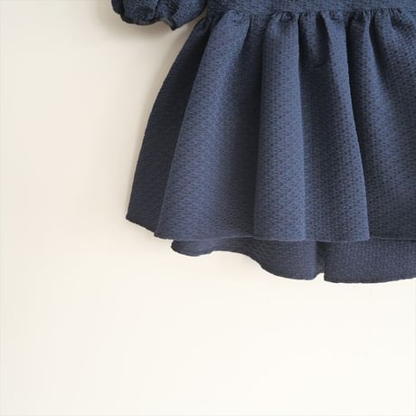 2023・人気完売品 / 未使用 / BLUELEA / Jacquard blouse / 232003-2 / 2412-0860