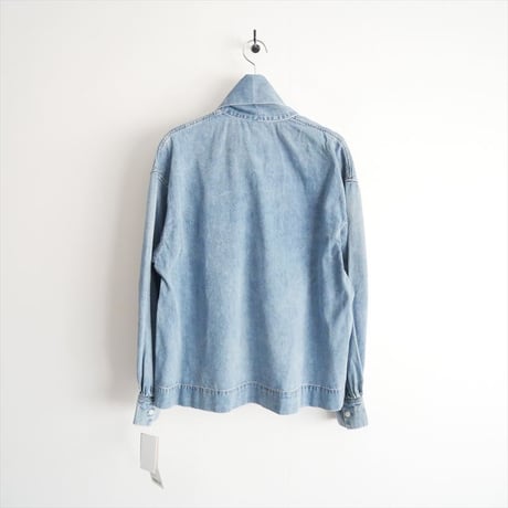 2025・人気完売品 / 未使用 / Whim Gazette / DENIMボウブラウス / WGD1051104A0001 / 2602-0510