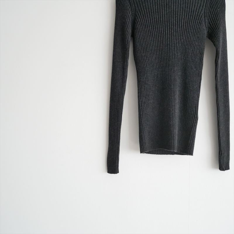 2024AW / L'Appartement / WIDE RIB CREW NECK KNI