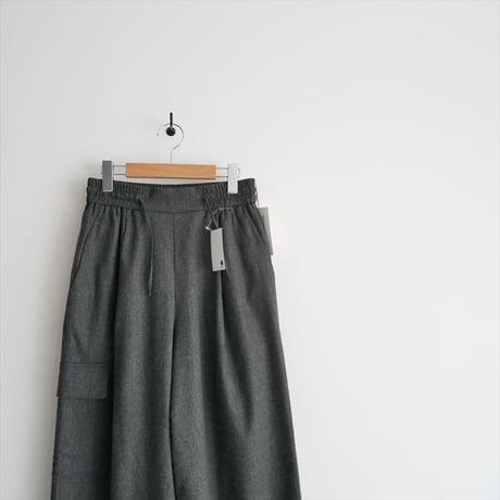2023AW / 未使用 / DEUXIEME CLASSE購入品 / YVES SALOMON / TROUSERS FLANNEL / 23030510000230 / 2601-0864