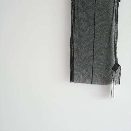 未使用 / IENA購入品 / TanC TOKYO / SPARKLING TULLE SKIN TOP タンクトップ / 24070910005310 / 2504-2077