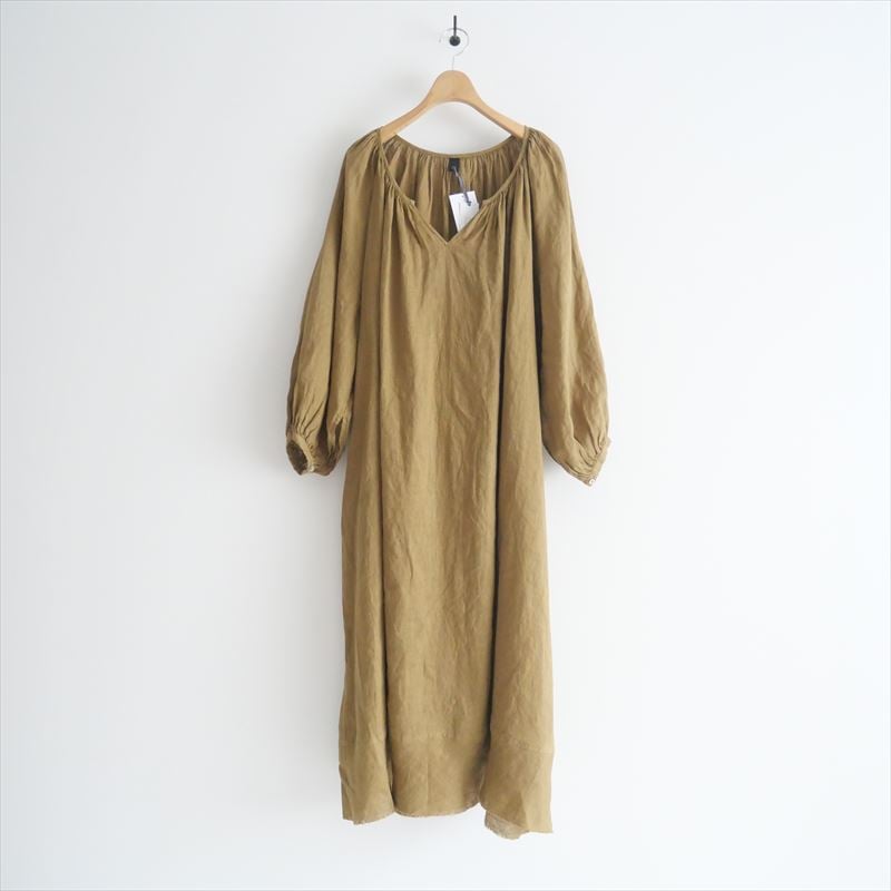 2024SS / Hug O War / リネンオーバーダイカットオフヘムボリューム  