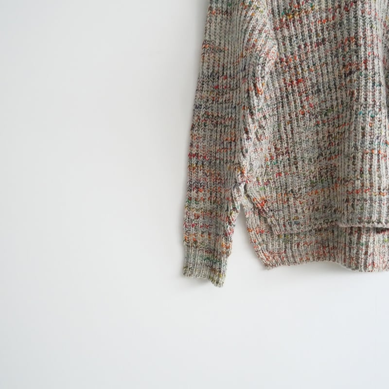 未使用 / ENFOLD / アゼニットPULLOVER ミックス / 300EA270-15 