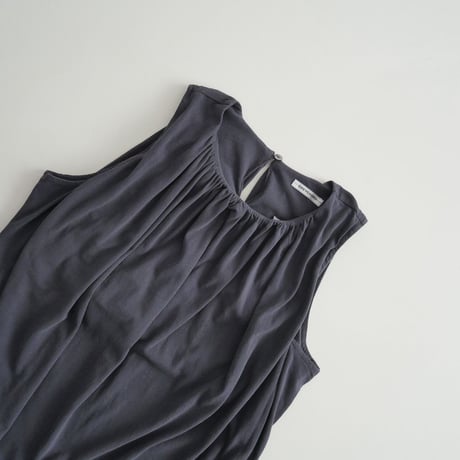 2023SS / 未使用 / L'Appartement購入品 / GREYCHORD / NOSLEEVE ONEPIECE / 23040570002110 / 2402-0618