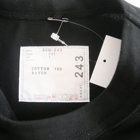 継続販売品 / sacai / s Cotton Jersey T-Shirt / SCW-243 / 2507-0021