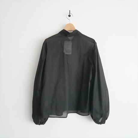 2024SS / 未使用 / DEUXIEME CLASSE / cotton voile ギャザー ブラウス / 24051500401010 / 2412-0781