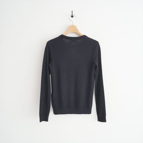 N°21 / レザーパッチニット / 2506-1280