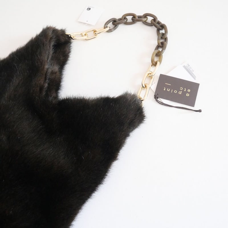 2021AW 未使用 / a point / 別注チェーンファーバッグ / FRAMeWORK 