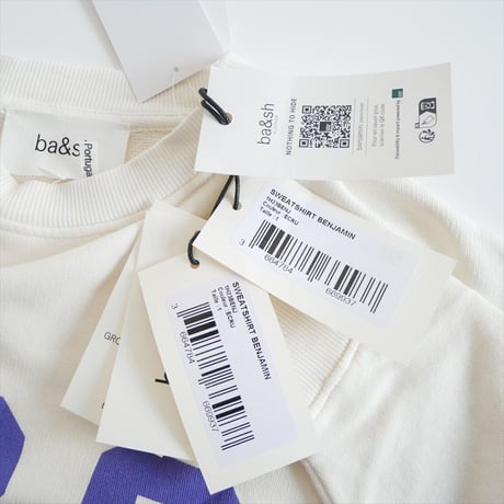 2023AW / 未使用 / SPICK&SPAN購入品 / BA&SH / BENJAMIN SWEATSHIRT / 23070210002830 / 2511-0250