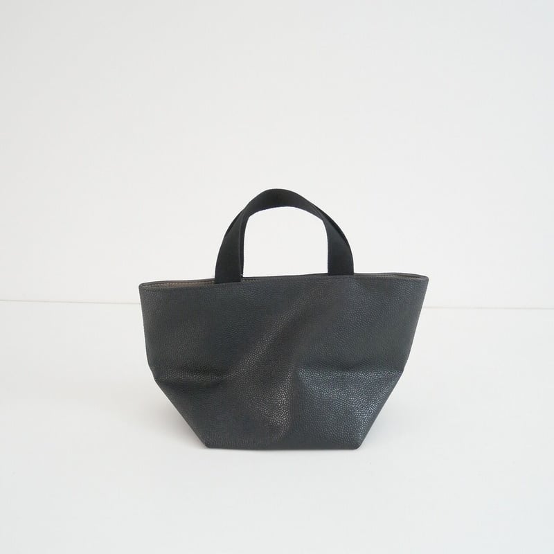 Herve Chapelier / 827GG(舟型トートM) ノワール×ノワール Herve Chapelier / 827GG(舟型トートM) ノワール×ノワール