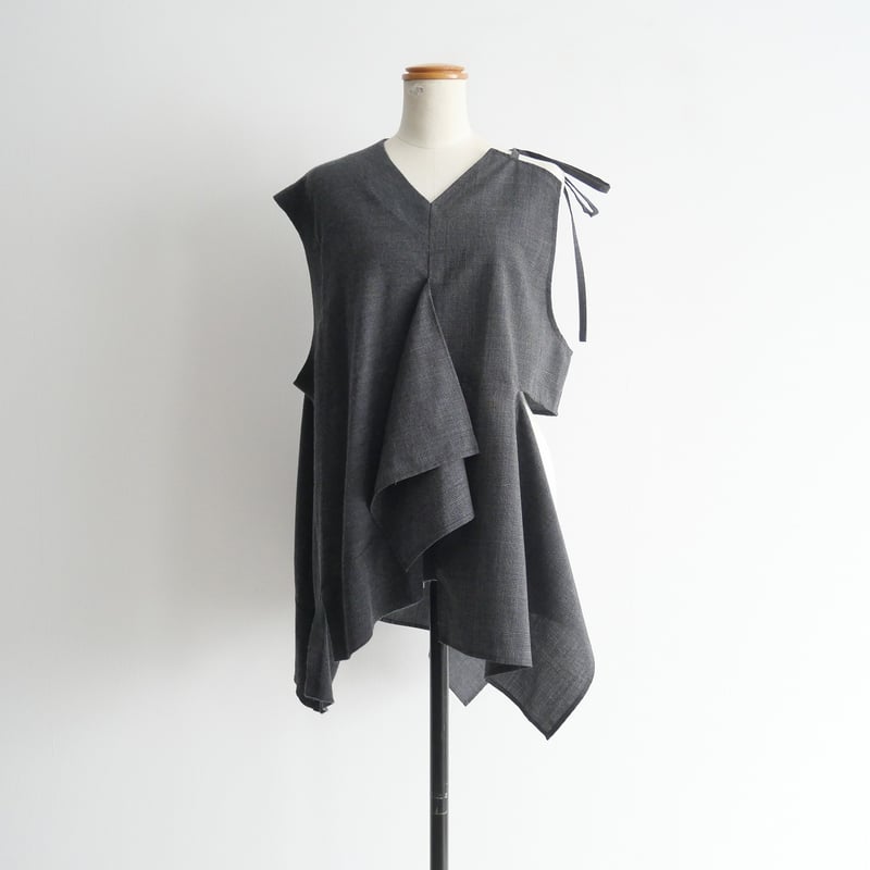 ENFOLD VEST LAYERED DRESS 【公式通販】