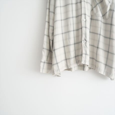 2023・人気完売品 / 未使用 / L'Appartement購入品 / REMI RELIEF / CHECK 2WAY SHIRT / 23050570003810 / 2409-0665
