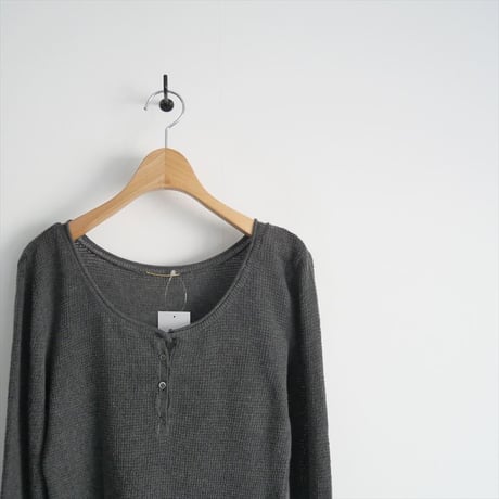 2024AW / DEUXIEME CLASSE / Waffle Fabric Tシャツ / 24070500716030 / 2501-0095