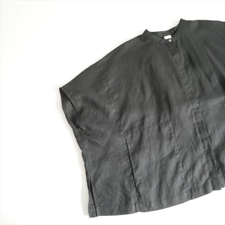 継続販売・人気完売品 かぐれ リネンスクエアケープシャツ GAA5-23S010 2606-0324