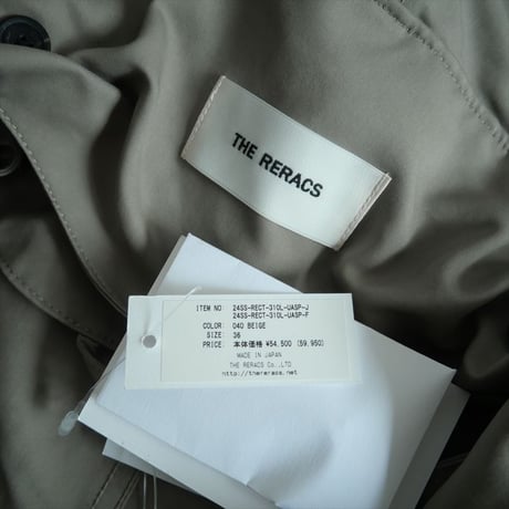 継続販売型 / THE RERACS / SHORT MODS COAT / 24SS-RECT-310L / 2503-0388