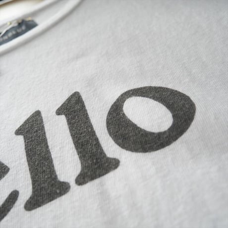 MADISON BLUE / HELLO CREW NECK TEE MNS / MB999-7716M / 2309-0601