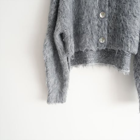 2023AW・人気完売品 / nagonstans / shaggy knit cardigan  / 470GA870-1330 / 2410-0382