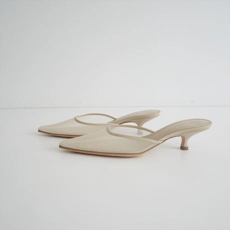 未使用 / Plage購入品 / BRENTELLA / MESH POINTED ミュール / 24093923010910 / 2506-1110