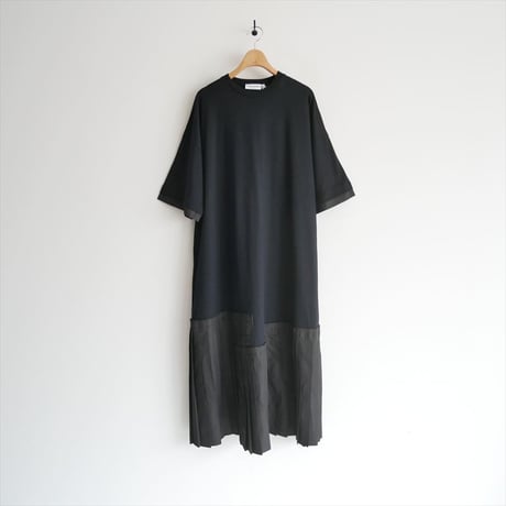 未使用 / nagonstans / 天竺プリーツdress / 470FA483-0410 / 2512-1662
