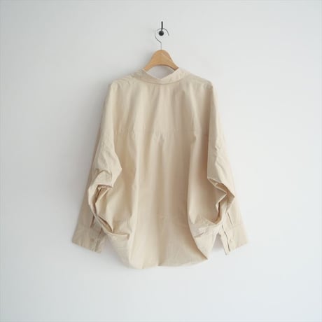 2025SS今季・人気完売品 / R'IAM / Plage / フォルムスキッパーシャツ / 25050922607020 / 2505-0985
