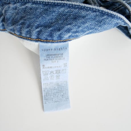 2026SS今季・人気完売品 / SPICK&SPAN別注 / upper hights THE FLORENCE デニムスカート 26060210000410 / 2604-0179