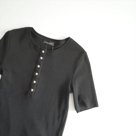 2025SS MUSE de Deuxieme Classe購入品 ANINE BING / ALESSIA Tシャツ / 25070521001610 2510-0535