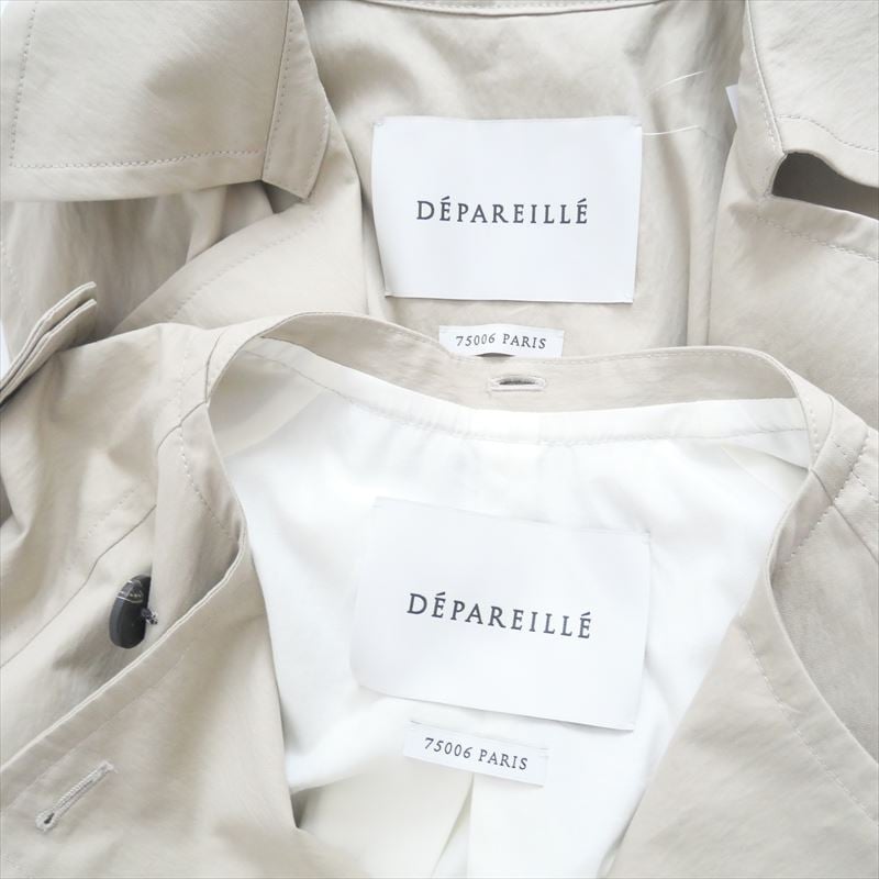 2024 / DEPAREILLE / 2WAYケープコート / B1141AFC113 /